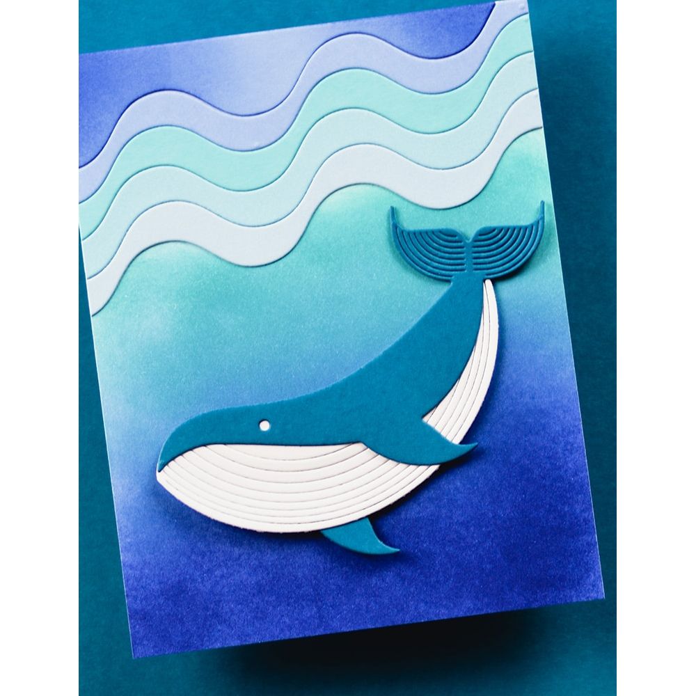 Birch Press Design Whale and Waves Die Bundle