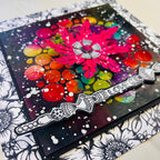 PaperArtsy Tracy Scott Large Stencil ps462*