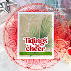 Simon Says Stamp Airy Pine Needles Wafer Dies s869 All The Joy Christmas Card | color-code:ALT03
