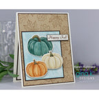 Gina K Designs Welcome Autumn Stamps and Dies Bundle hsdie0440 Happy Fall