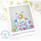 Trinity Stamps Wildflower Garden Die Set tmd-c295 wishing