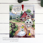 Whimsy Stamps Country Farm 6x6 Paper Pack wsdp02a cow