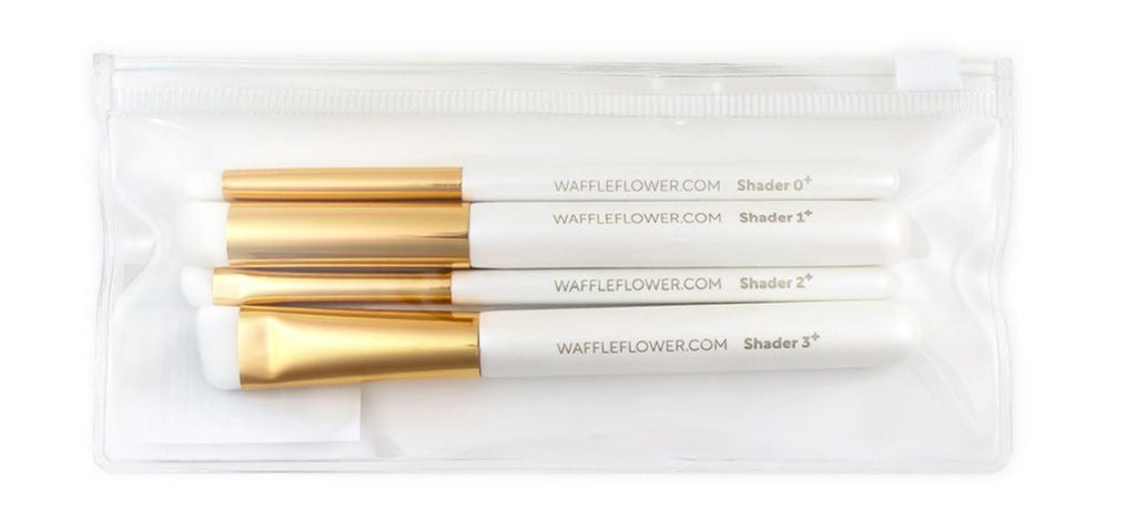 Waffle Flower Shader Brush Plus Sampler 4 pack wft045
