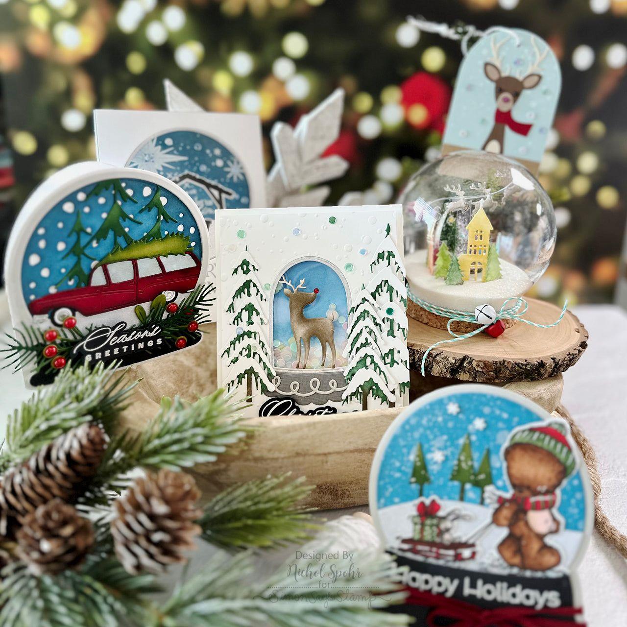 Tim Holtz Distress Oxide Ink Pad Black Soot Ranger TDO55815 Snow Globe Projects | color-code:ALTM07