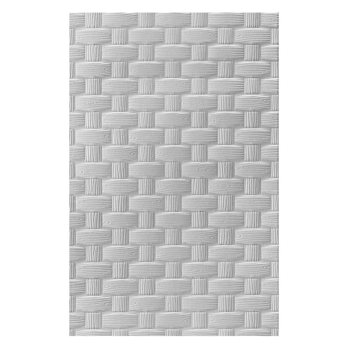 e3d-080 Spellbinders Woven 3D Embossing Folder