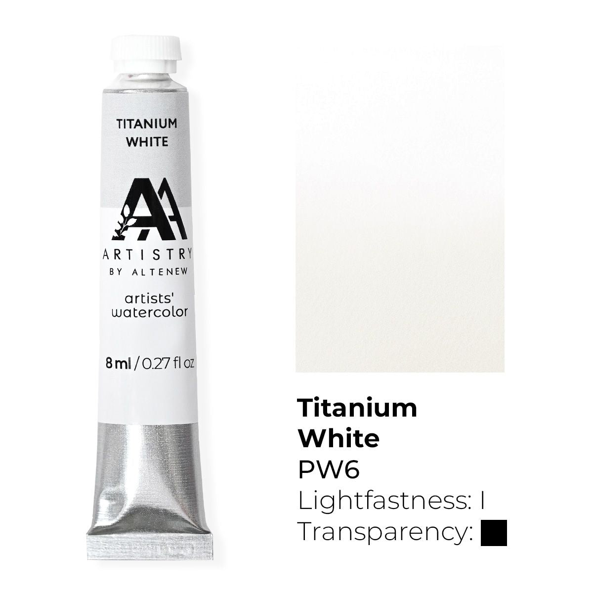 Altenew Artists Watercolor Tube Titanium White PW.6 alt7037 product image