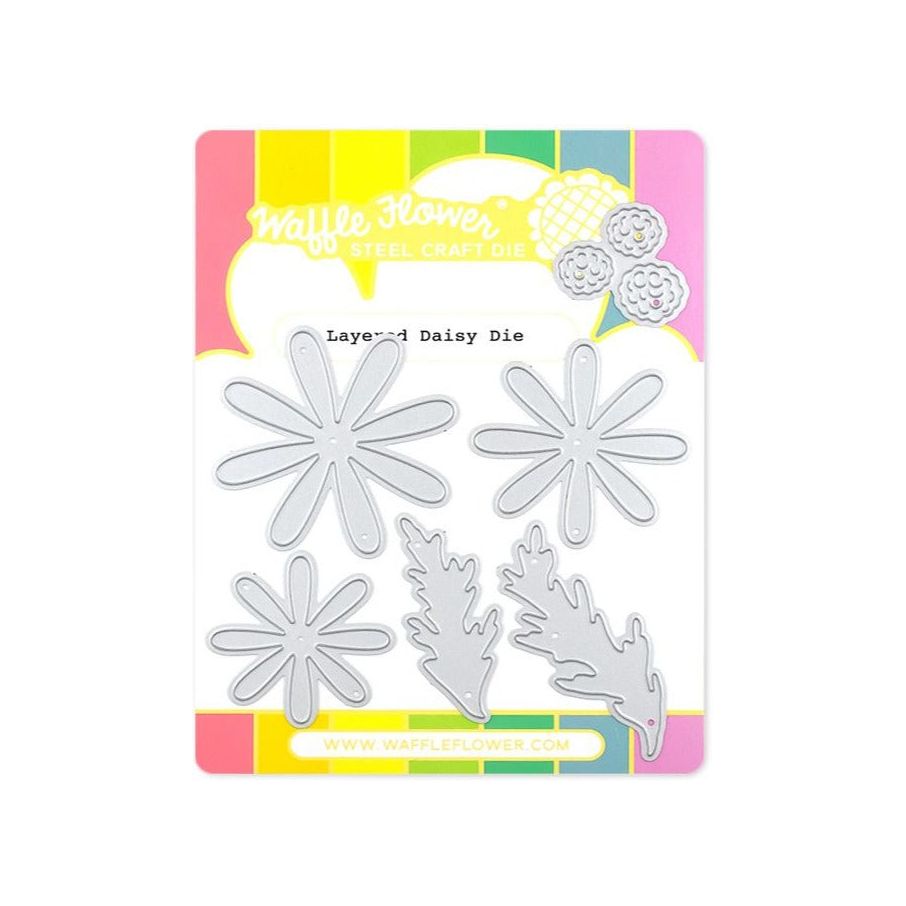 Waffle Flower Layered Daisy Dies 421648