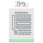 Pretty Pink Posh Birthday Candles Dies
