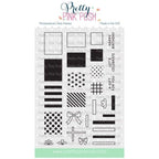 Pretty Pink Posh Patterned Presents Clear Stamps