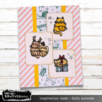 Brutus Monroe Kitten Christmas 6x6 Paper Pad bru8513
