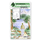 Art Impressions Hiker Foundation Stamp 6068