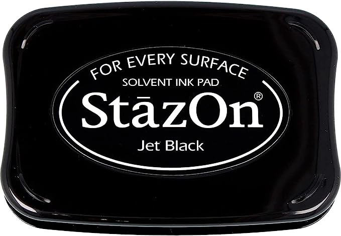 Tsukineko Stazon Jet Black Ink Pad