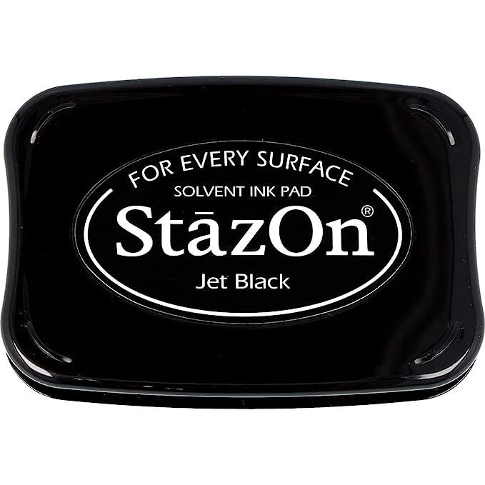 Tsukineko Stazon JET BLACK INK PAD SZ-31