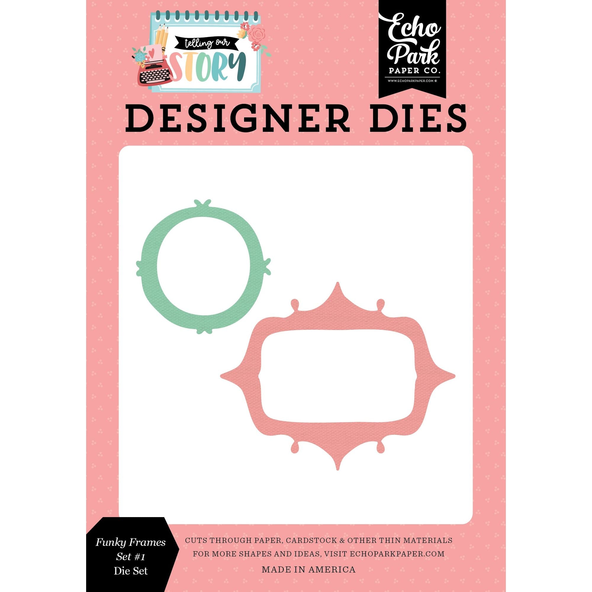 Echo Park Funky Frames Set 1 Die Set tos360040