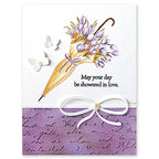 Penny Black Noted Embossing Folder 65-005 love
