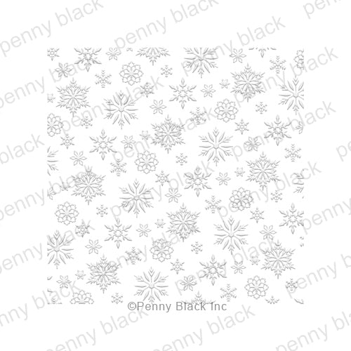 Penny Black Blizzard Embossing Folder 65-013