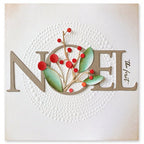 Penny Black Immense Noel Thin Metal Creative Die 51-802 christmas holly