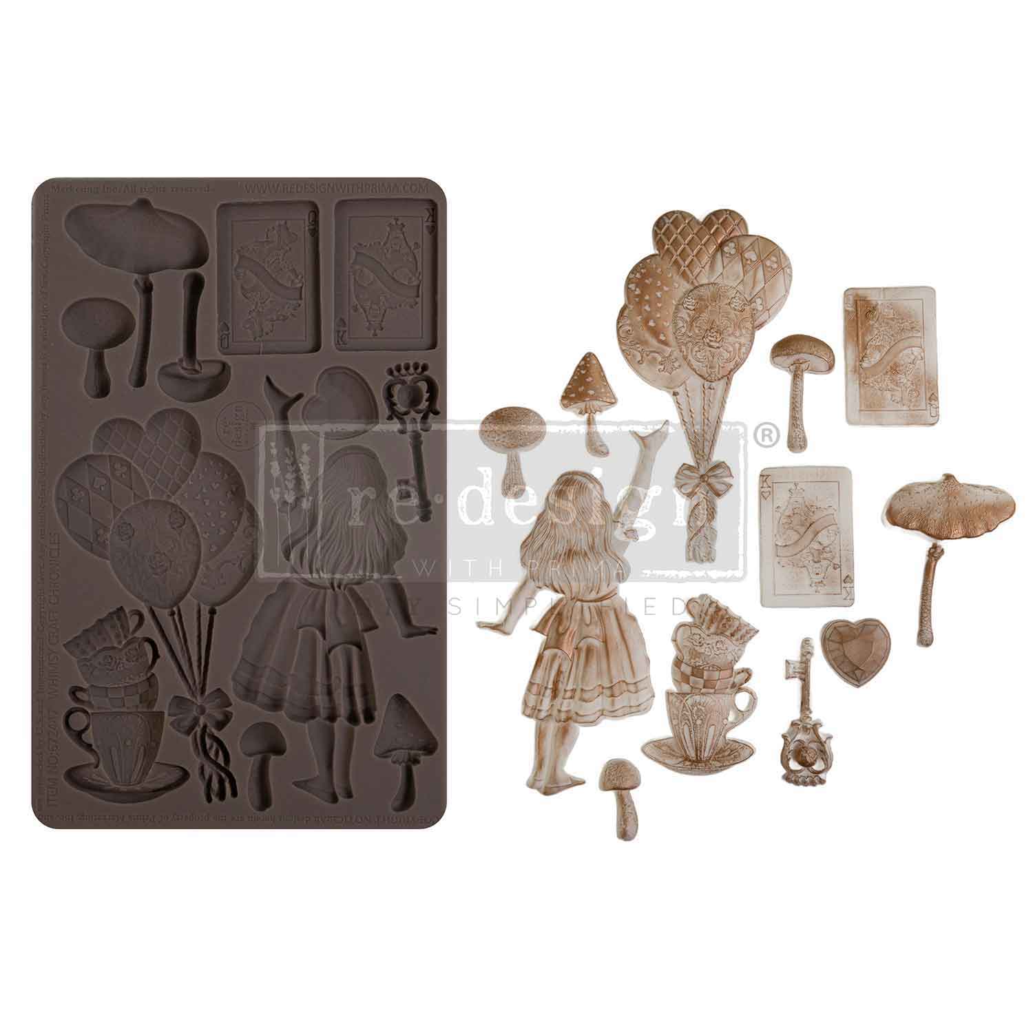 Prima Decor Mould - Fleur De Lis 5x8 | Moulds | House of Resin Prima Decor Mould - Fleur De Lis 5x8 | Moulds | House of Resin
