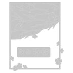 Sizzix Woodland Cardfront Thinlits Dies 666252 line art