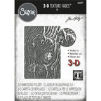 Tim Holtz Sizzix Woodgrain 3D Texture Fades Embossing Folder 666297