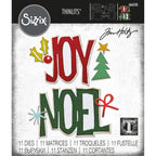 Tim Holtz Sizzix Big Tidings Thinlits Dies 666330