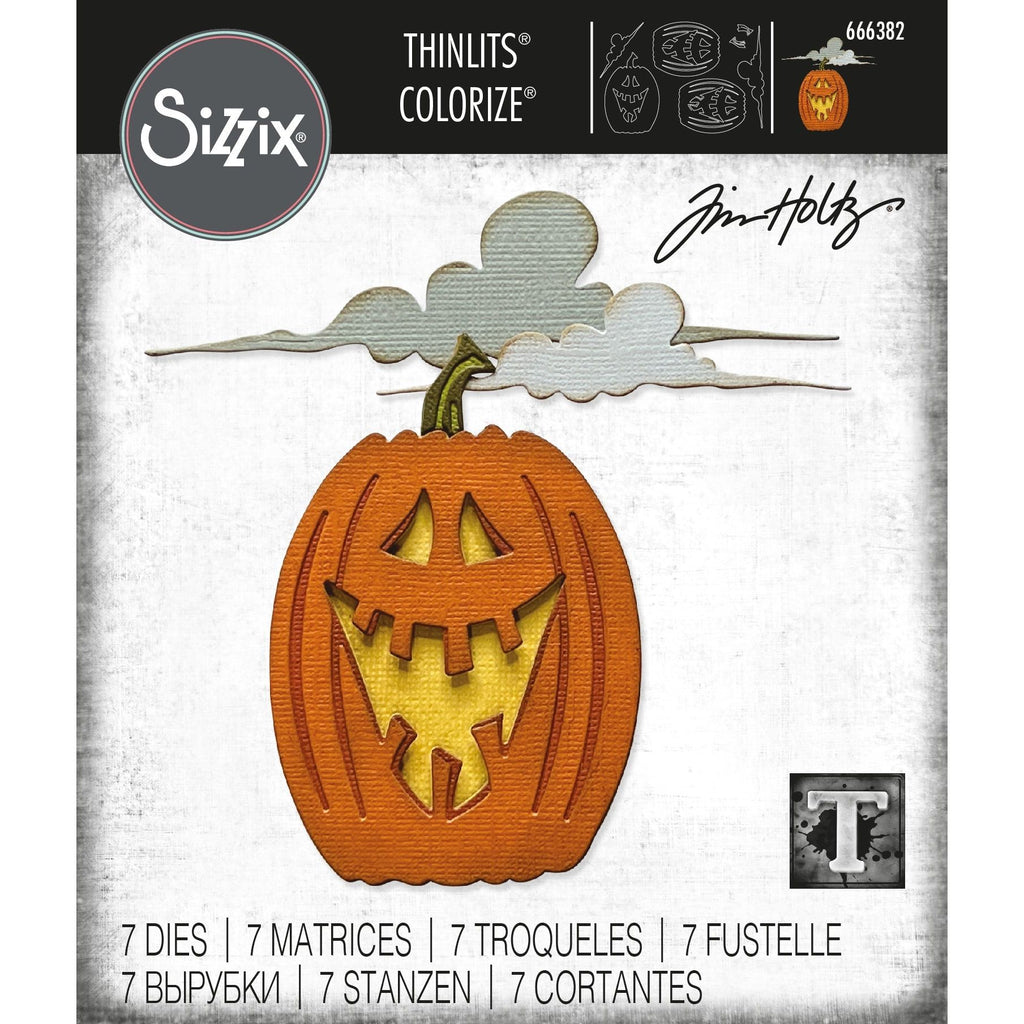 Tim Holtz Sizzix Edison Colorize Thinlits Dies 666382