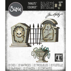 Tim Holtz Sizzix Graveyard Colorize Thinlits Dies 666383