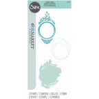 Sizzix and 49 and Market Artsy Regal Frame Layered Clear Stamps 666631