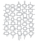 Sizzix Waffles Thinlits Die 666910 line art