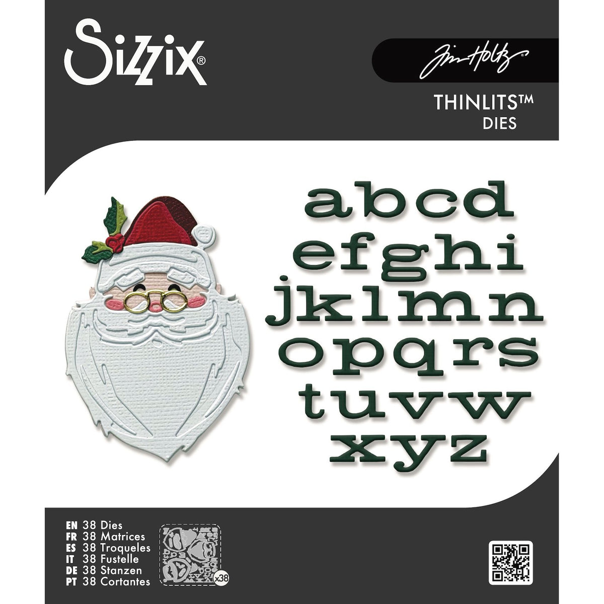 Tim Holtz Sizzix Vault Letter to Santa Thinlits Dies 667257