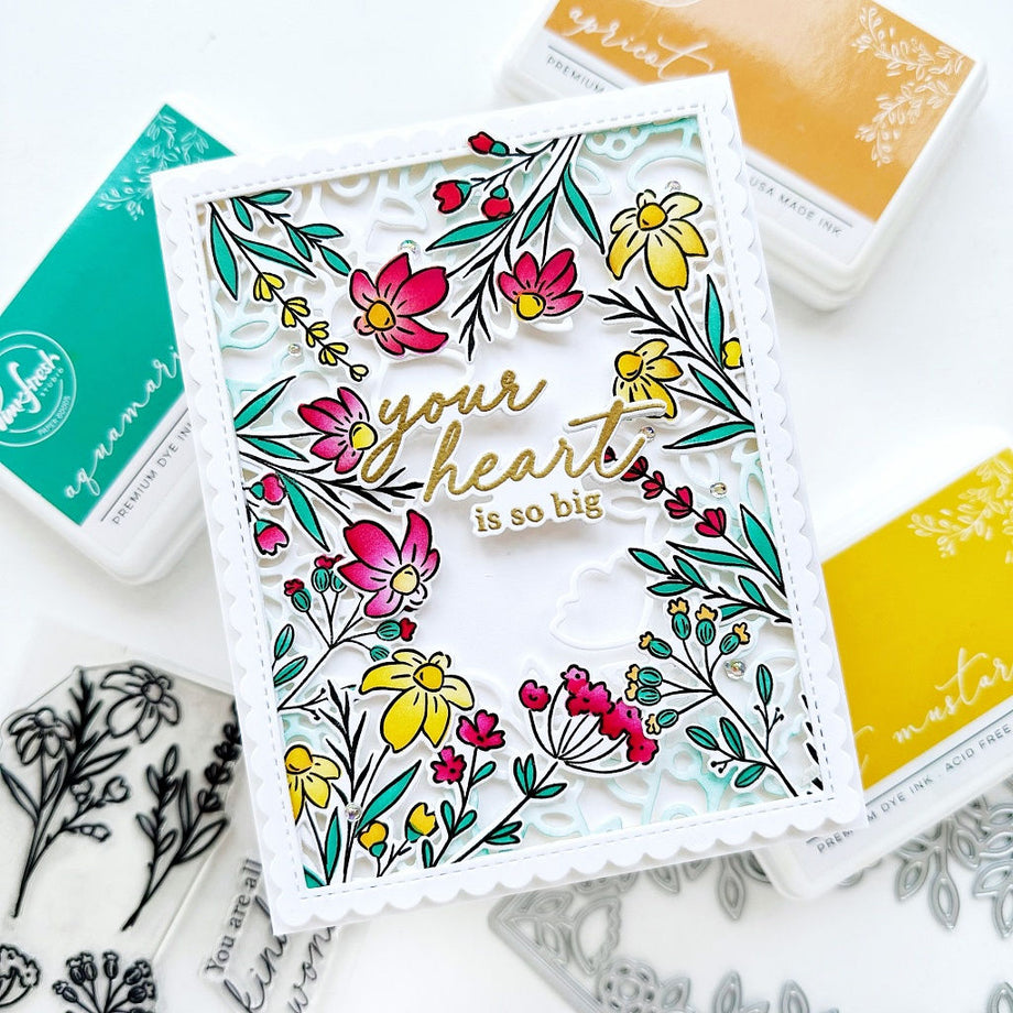 Pinkfresh Studio Secret Garden Die Set 212223* – Simon Says