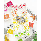 Pinkfresh Studio Essentials 8.5 x 11 Glitter Cardstock Gold 6 Sheets pf139es Slimline Butterfly Card | color-code:ALT03