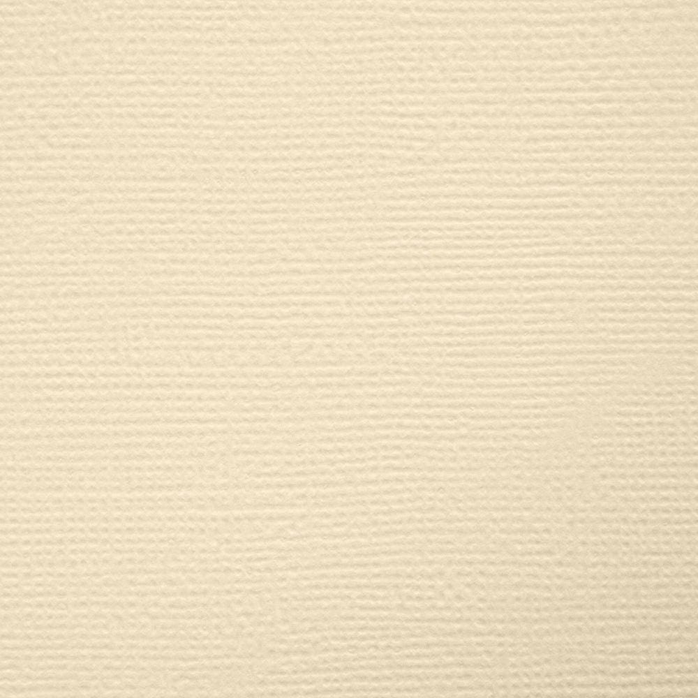 Tonic Cream 8.5 x 11 Craft Perfect Classic Weave Textured Cardstock 9614e swatch