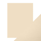 Tonic Cream 8.5 x 11 Craft Perfect Classic Weave Textured Cardstock 9614e close up of texture