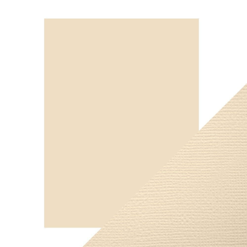 Tonic Cream 8.5 x 11 Craft Perfect Classic Weave Textured Cardstock 9614e close up of texture