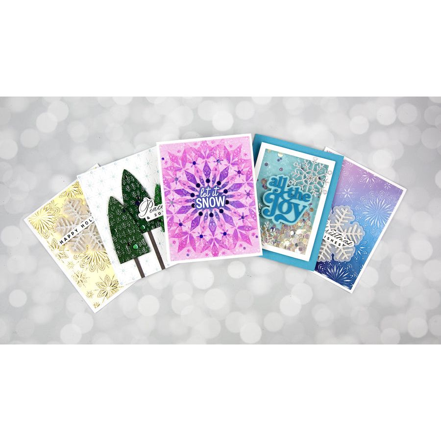 Honey Bee METALLIC SILVER Pigment Ink Pad hbink-mtsr Holiday Embossing Folders | color-code:ALT07