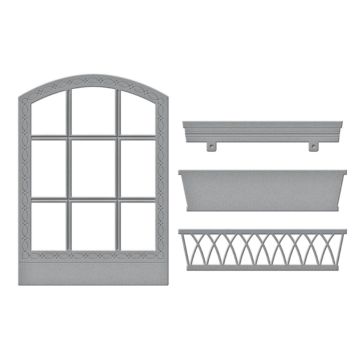 s5-626 Spellbinders Vista View Window Etched Dies