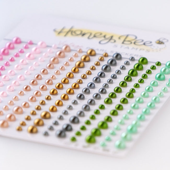 Honey Bee Vintage Love Pearl Stickers hbgs-prl16 Alternate View