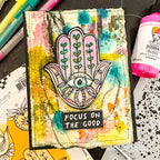 Tim Holtz Layering Stencil NUMBERED ths020 focus on the good | color-code:ALT01