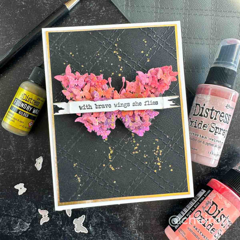 Sizzix Thinlits Die Set Vault Scribbly Butterfly (666564