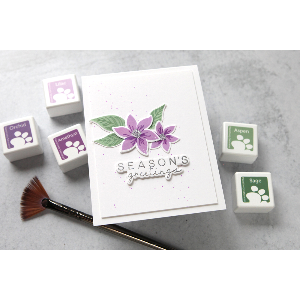CZ Designs Stamps And Dies Winter Wishes set700ww All The Joy Christmas Card | color-code:ALT07