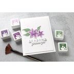 CZ Designs Stamps And Dies Winter Wishes set700ww All The Joy Christmas Card | color-code:ALT07