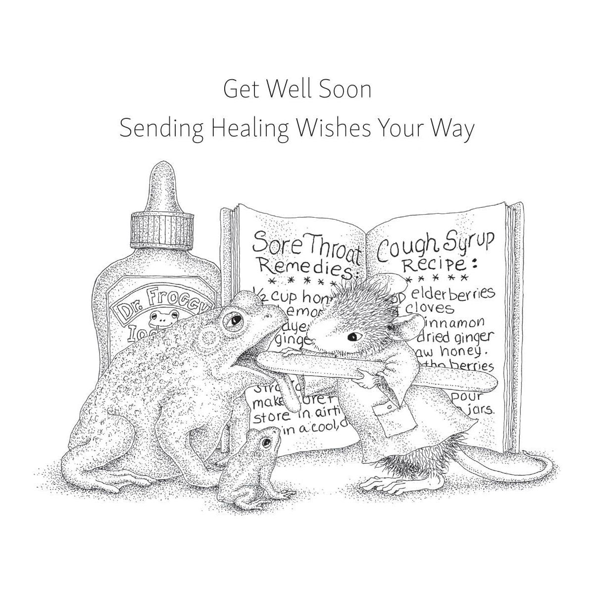 Spellbinders: House Mouse Froggy Throat Cling Stamp Set Spellbinders: House Mouse Froggy Throat Cling Stamp Set