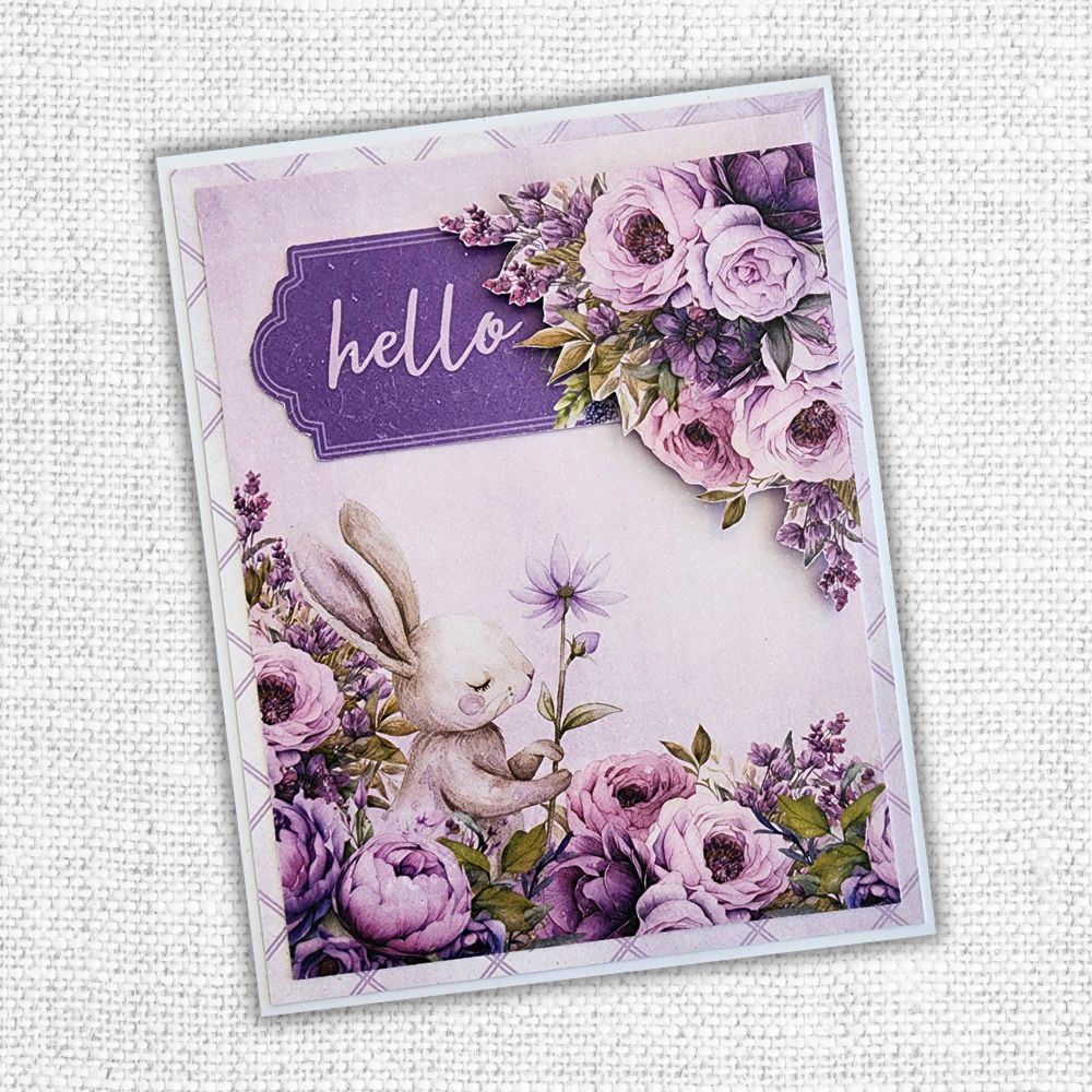 Paper Rose Lavender and Fairies 6x6 Paper Pack 33498 hello