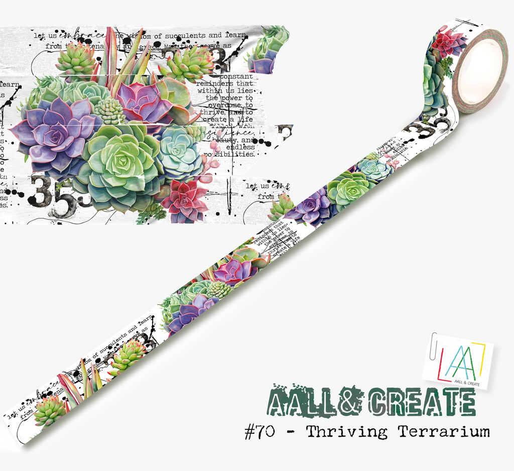 AALL & Create Thriving Terrarium Washi Tape 70