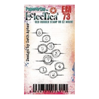 Paper Artsy Eclectica3 Seth Apter Mini 73 Cling Stamp em73