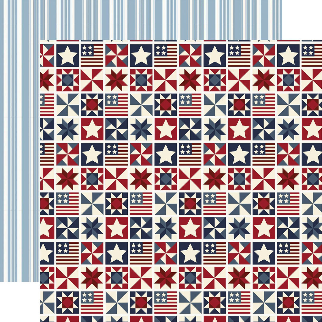 Carta Bella Americana Summer 12 x 12 Collection Kit cbas493016 Country Quilt