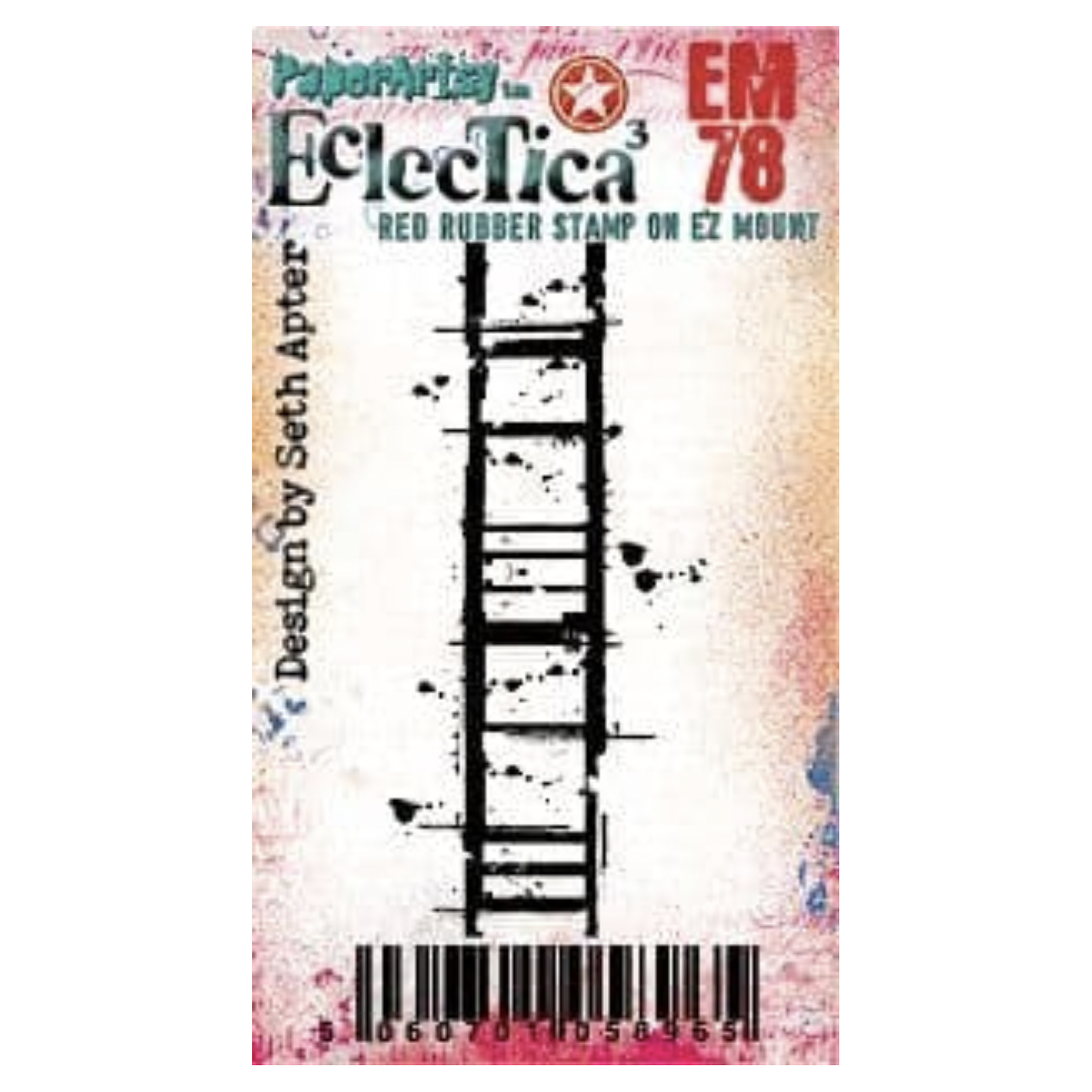 Paper Artsy Eclectica3 Seth Apter Mini 78 Cling Stamp em78