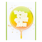 GLP-389 Spellbinders Glimmering All About You Hot Foil Plate and Die Set Balloons
