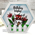 Whimsy Stamps Fairy Land Clear Stamps khb214 birthday wishes